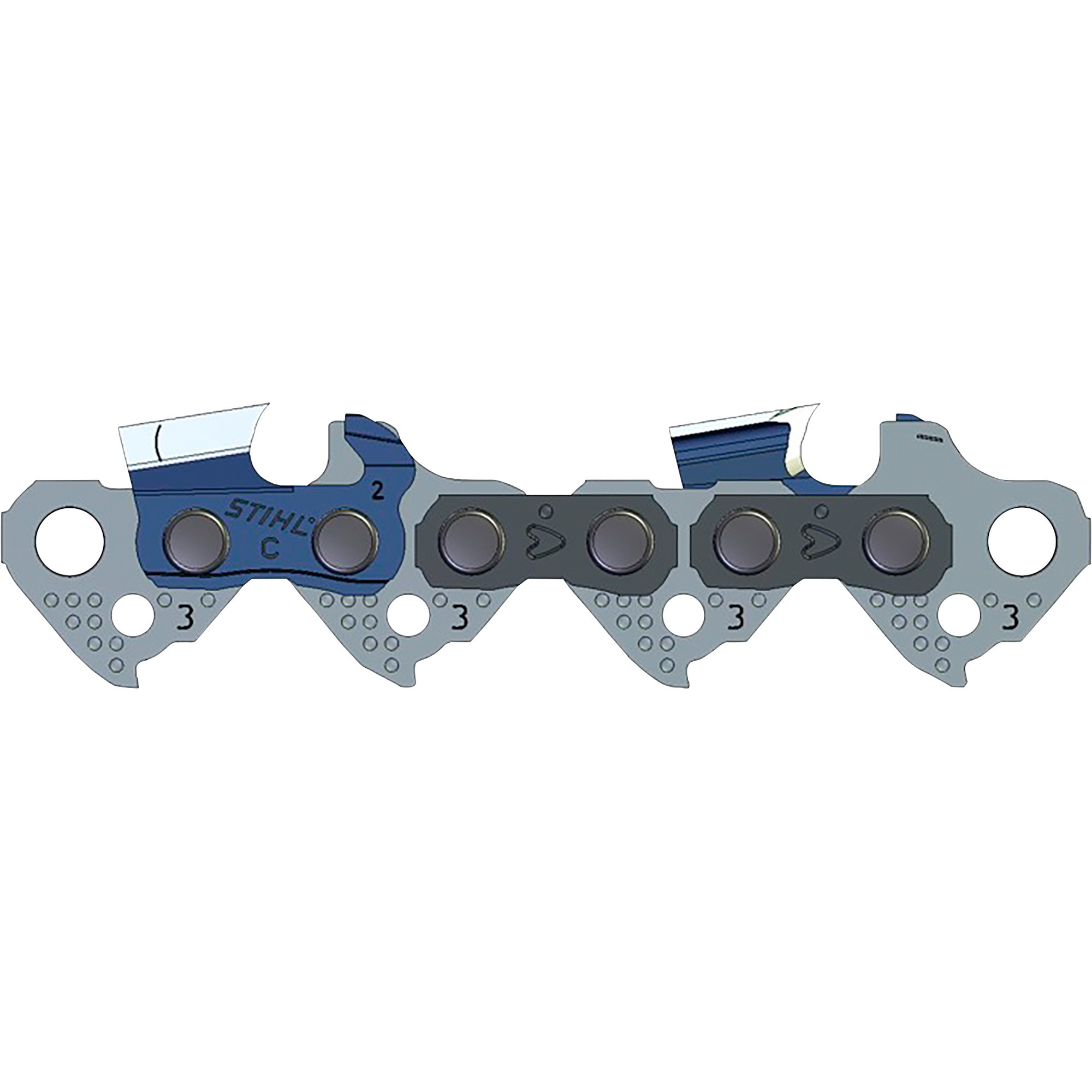 STIHL Rapid Micro RM3 Narrow Kerf Chainsaw Chain, 0.325in. x 0.050in., 68 Drivers